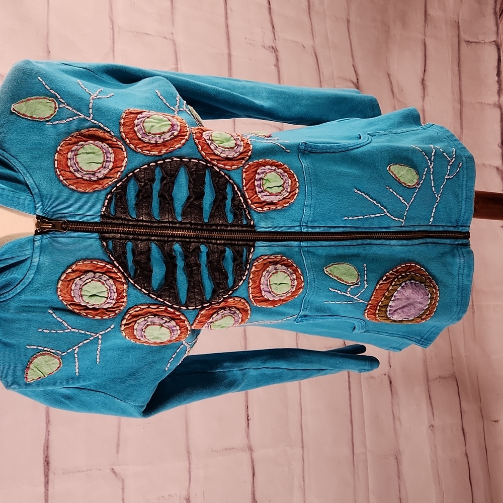 Rising International Patchwork Jacket - image 3